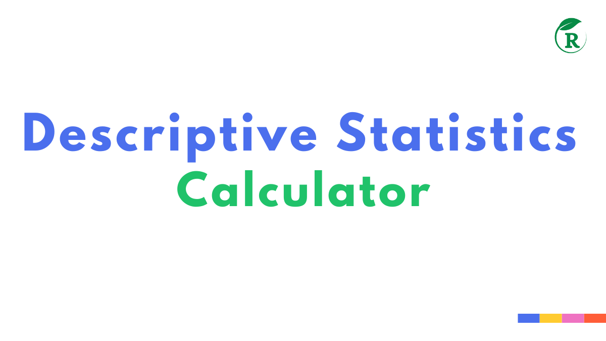 Descriptive Statistics Calculator Online Free